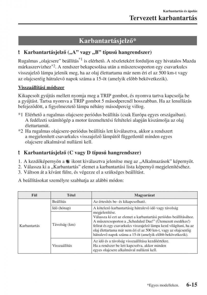 Mazda 3 III Kezelesi utmutato / page 511