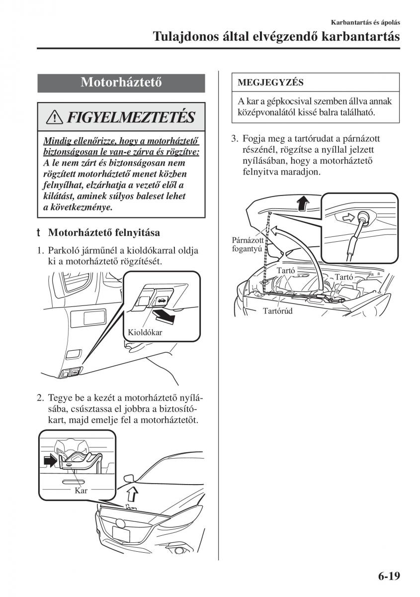 Mazda 3 III Kezelesi utmutato / page 515