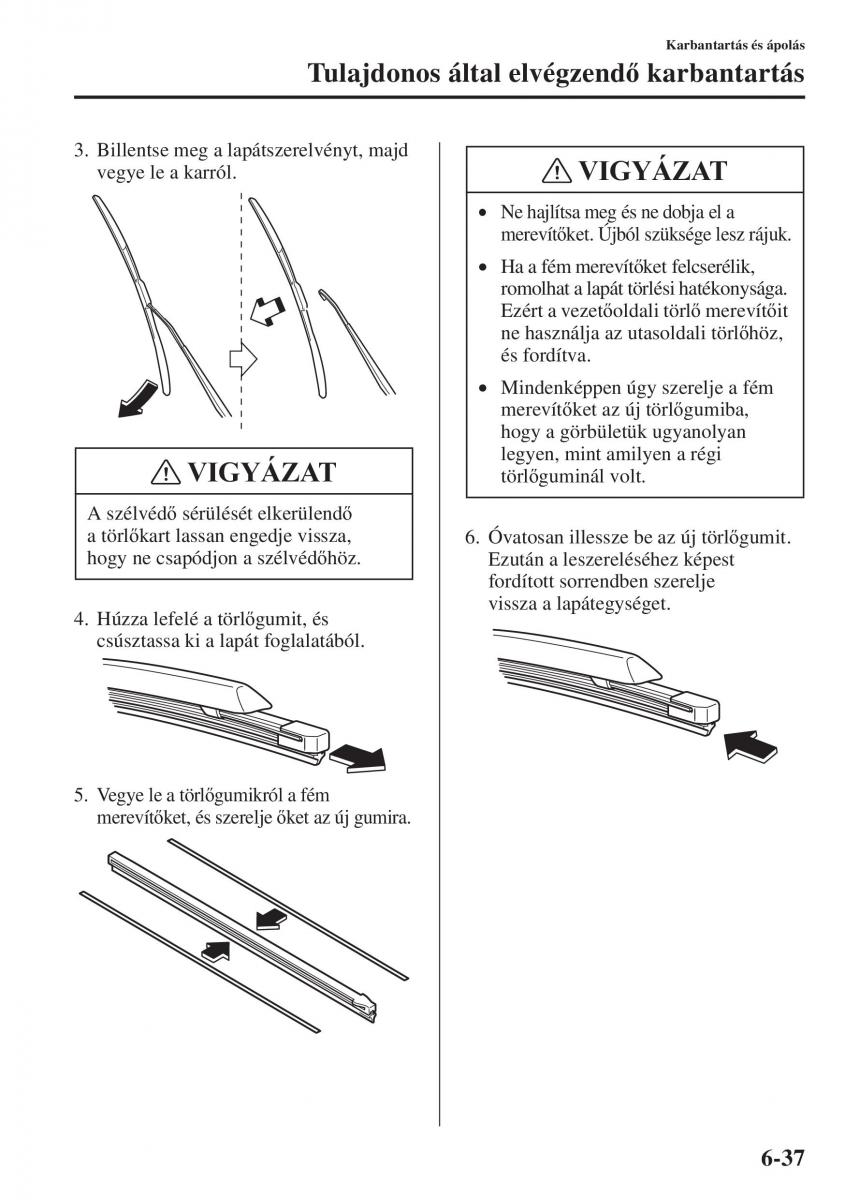 Mazda 3 III Kezelesi utmutato / page 533