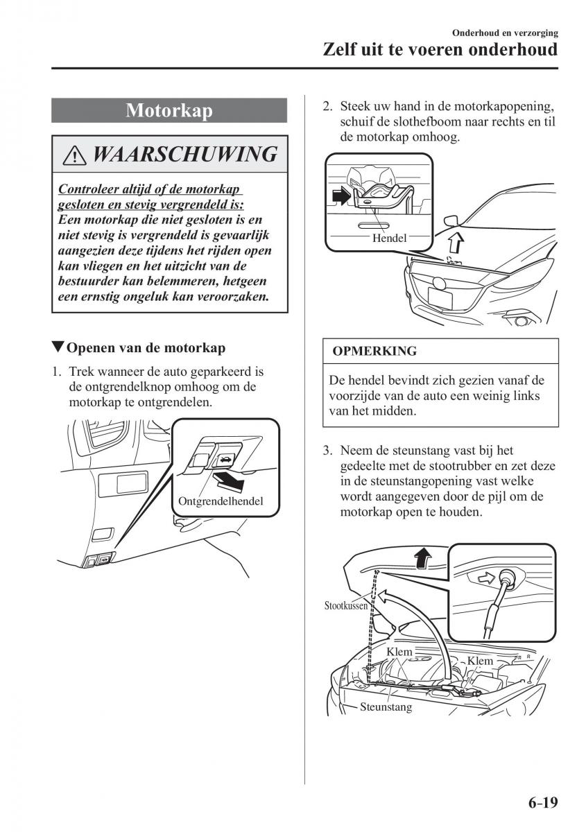 Mazda 3 III handleiding / page 557