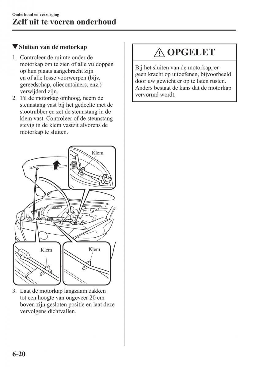 Mazda 3 III handleiding / page 558