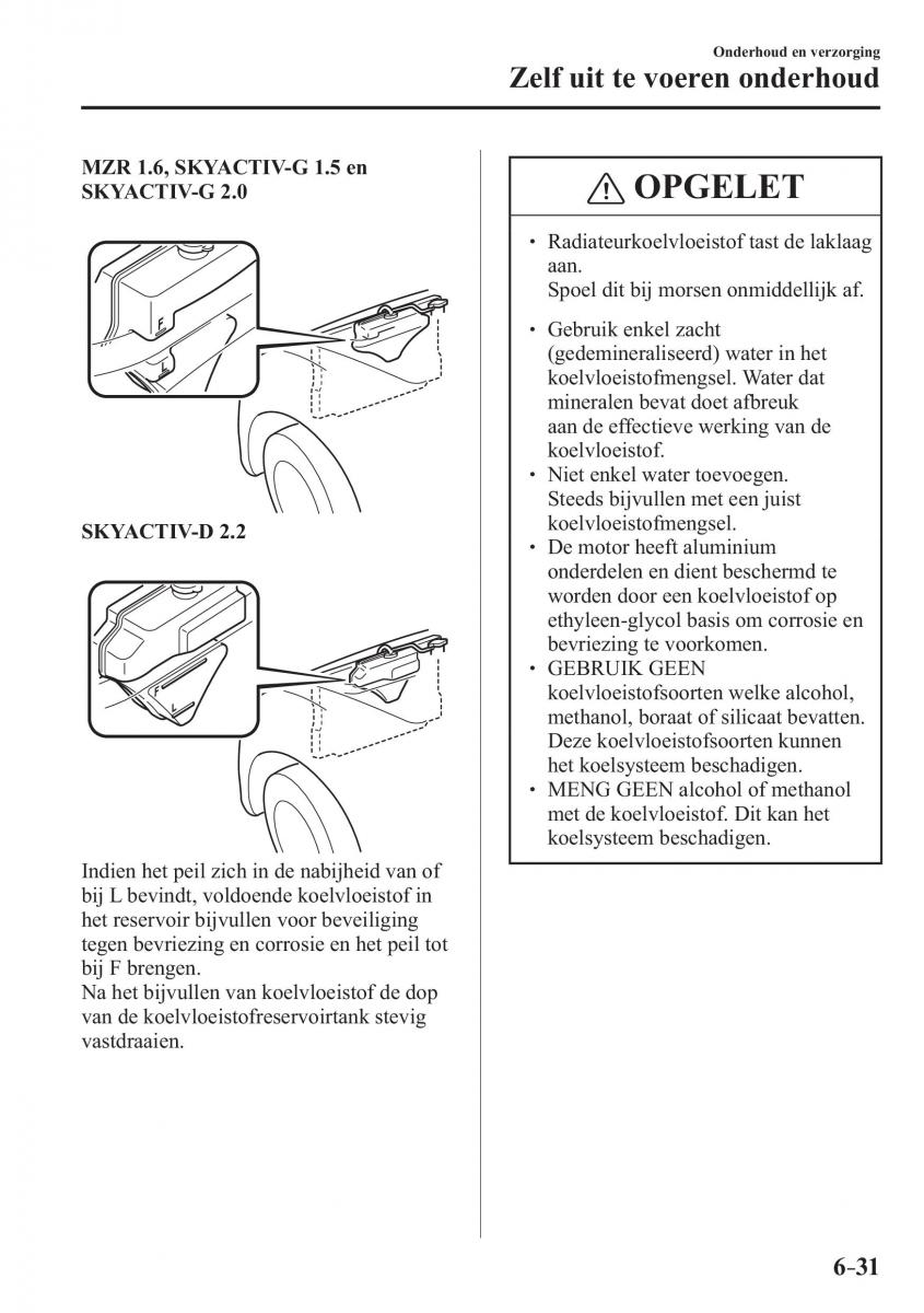 Mazda 3 III handleiding / page 569