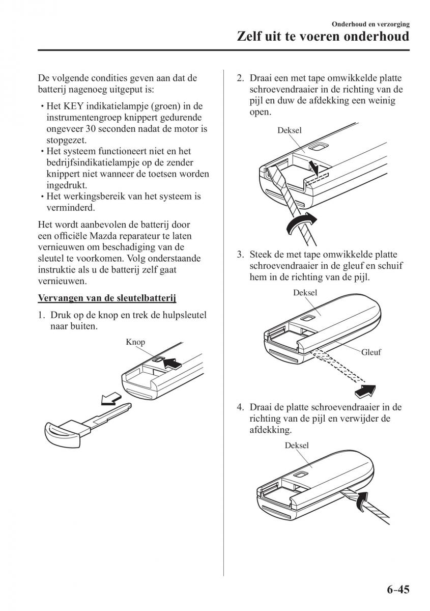 Mazda 3 III handleiding / page 583