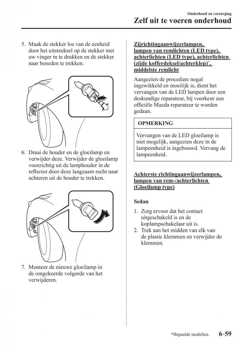 Mazda 3 III handleiding / page 597