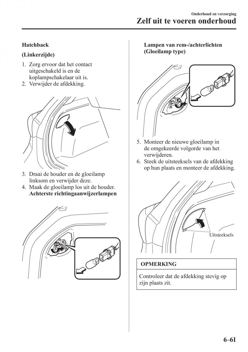 Mazda 3 III handleiding / page 599