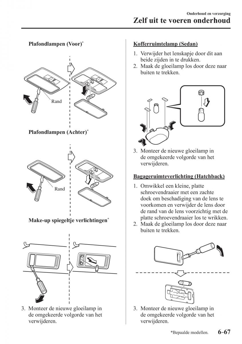 Mazda 3 III handleiding / page 605