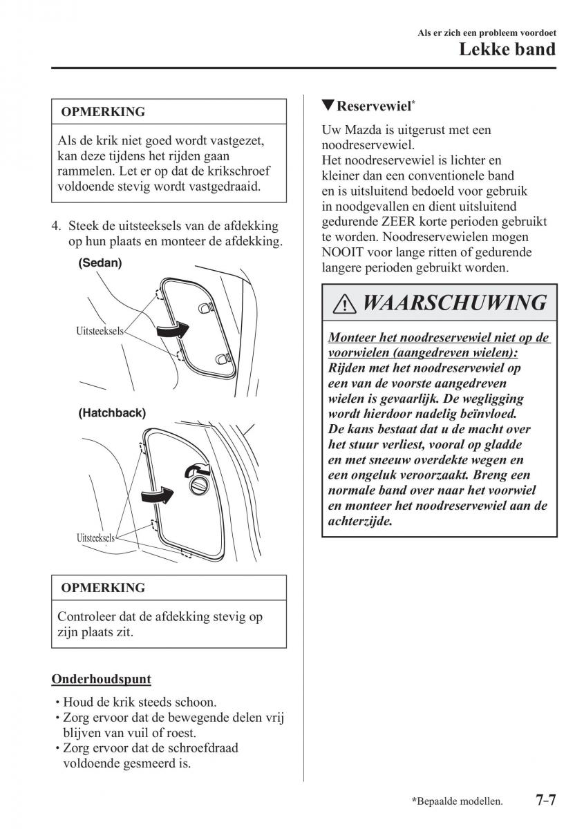 Mazda 3 III handleiding / page 629