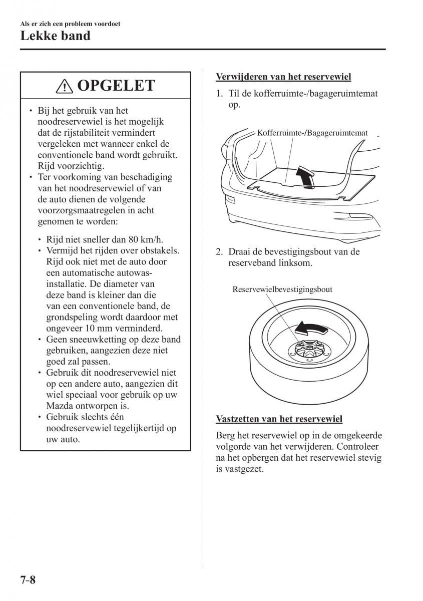 Mazda 3 III handleiding / page 630