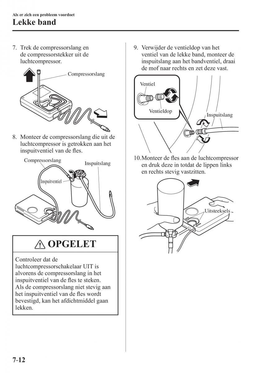 Mazda 3 III handleiding / page 634