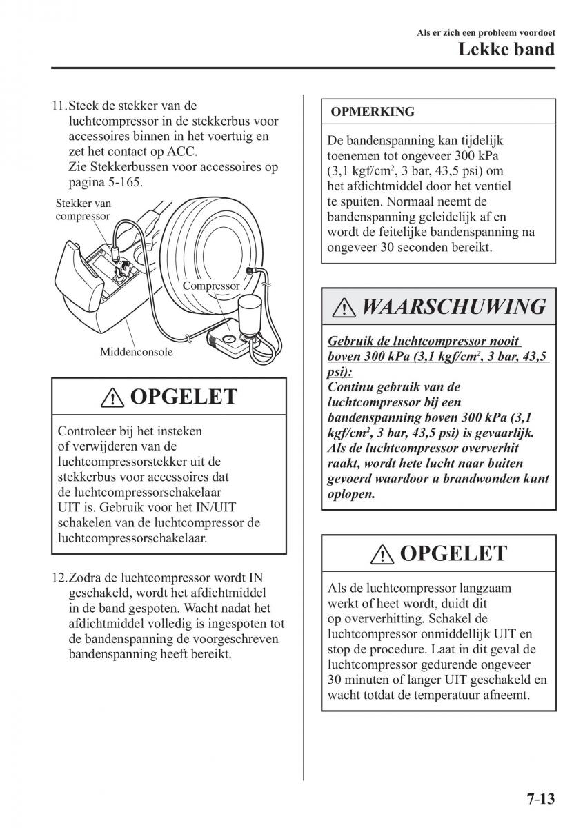 Mazda 3 III handleiding / page 635