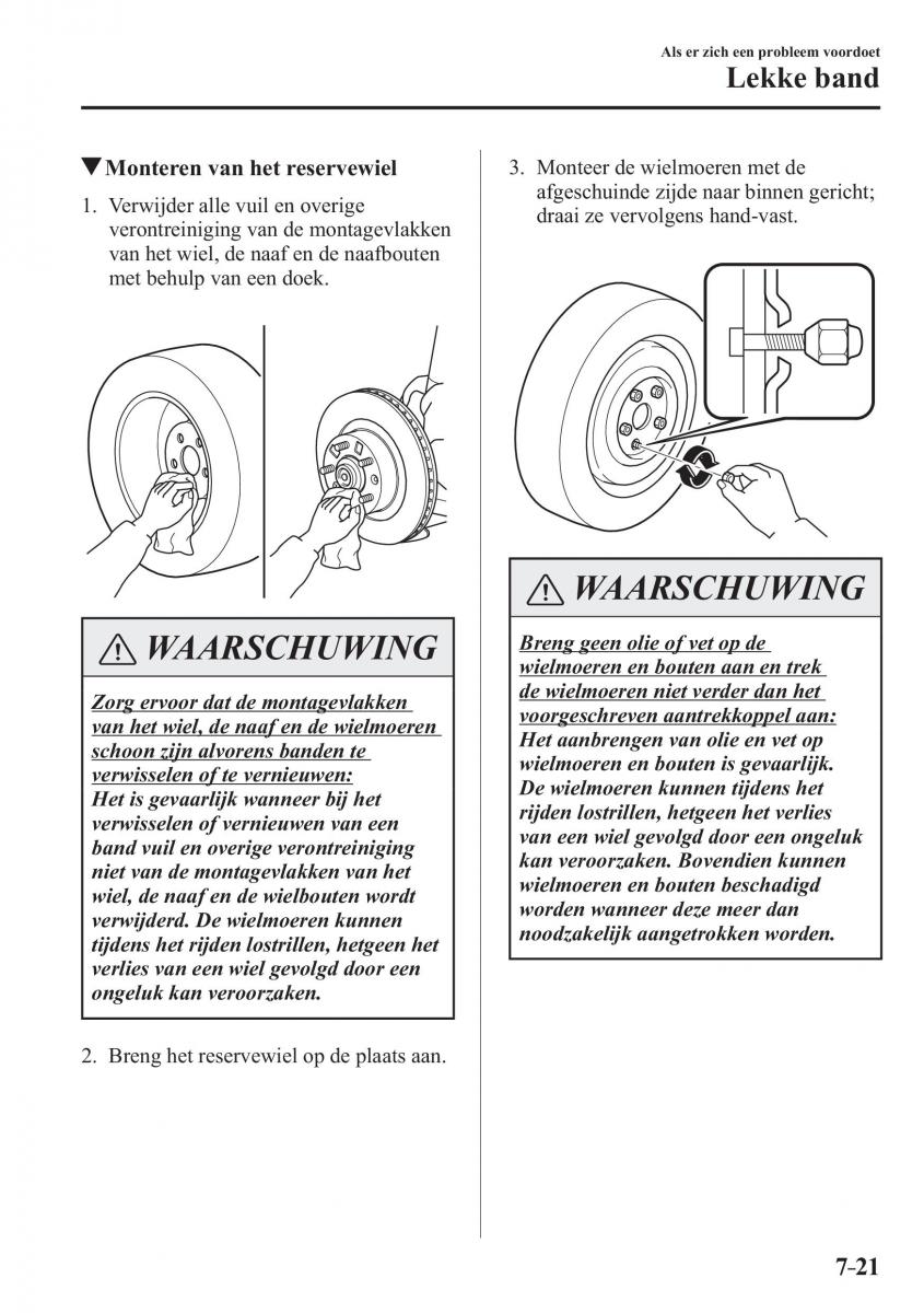 Mazda 3 III handleiding / page 643