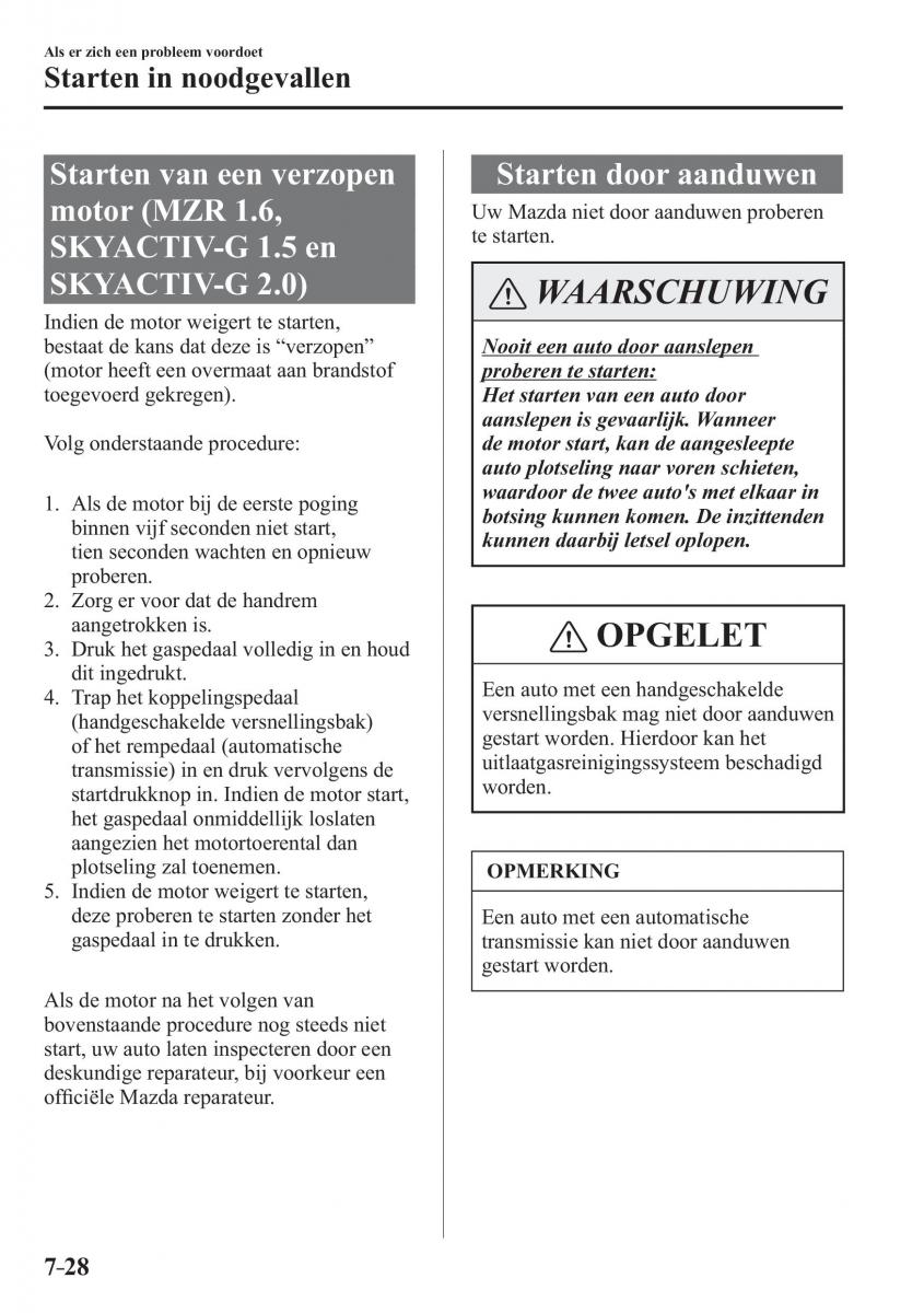 Mazda 3 III handleiding / page 650