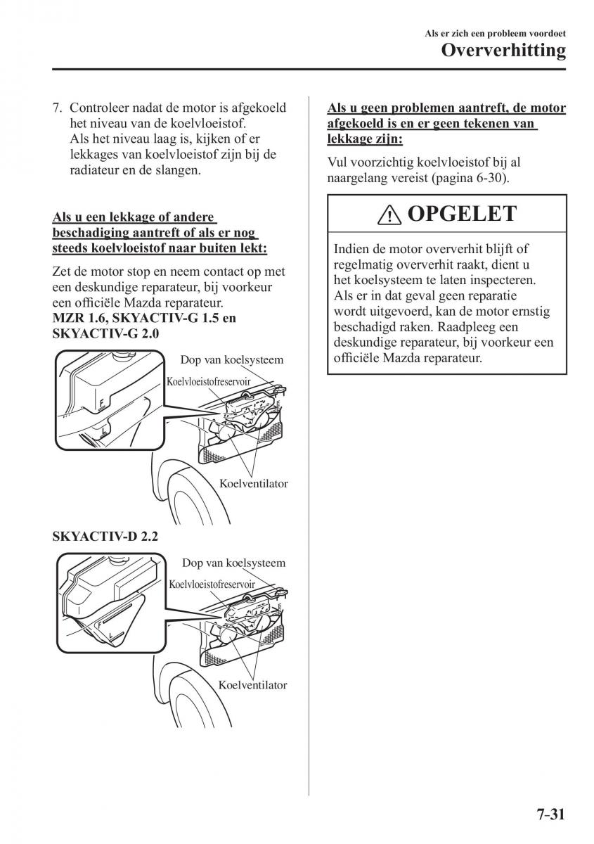 Mazda 3 III handleiding / page 653