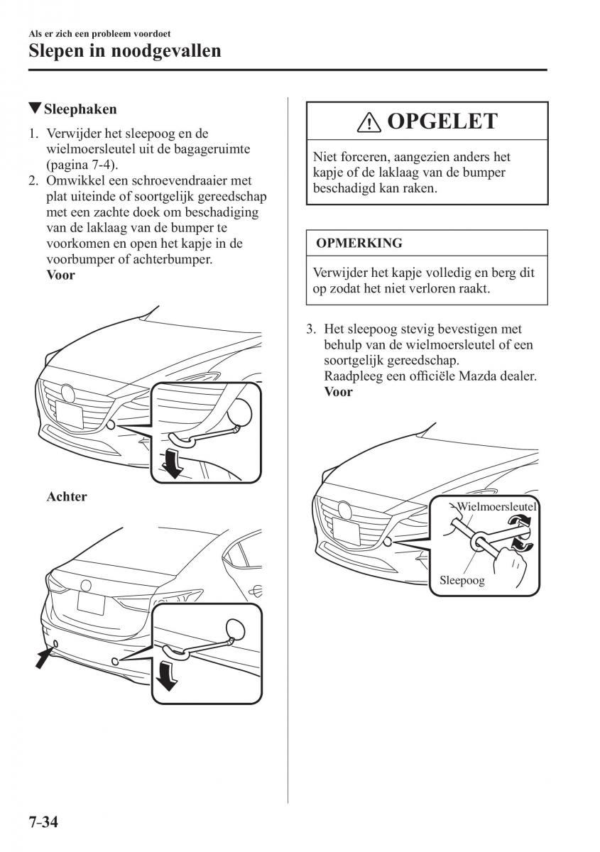 Mazda 3 III handleiding / page 656