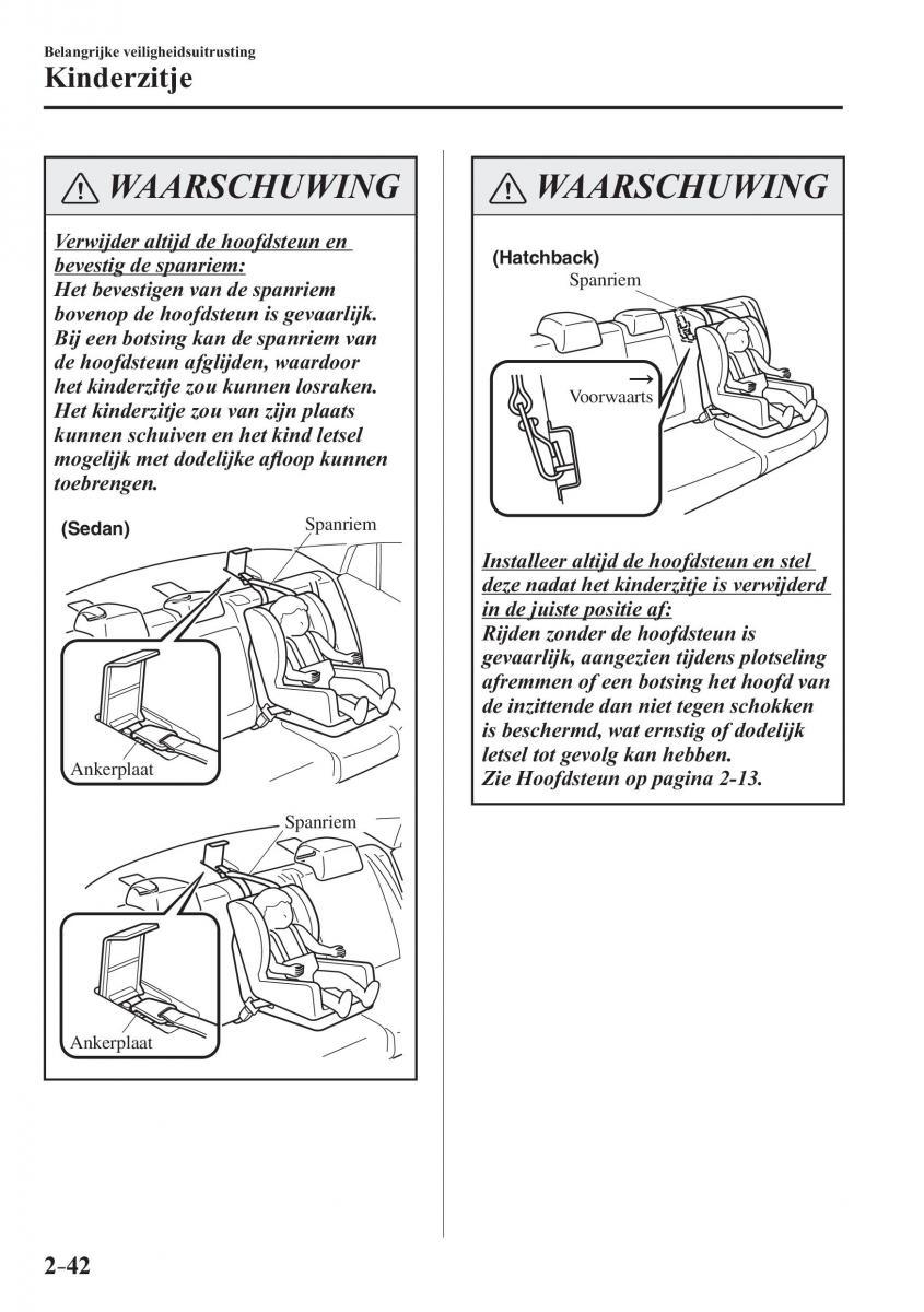 Mazda 3 III handleiding / page 66