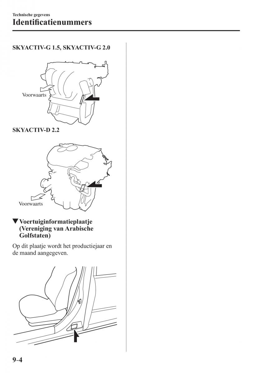 Mazda 3 III handleiding / page 710