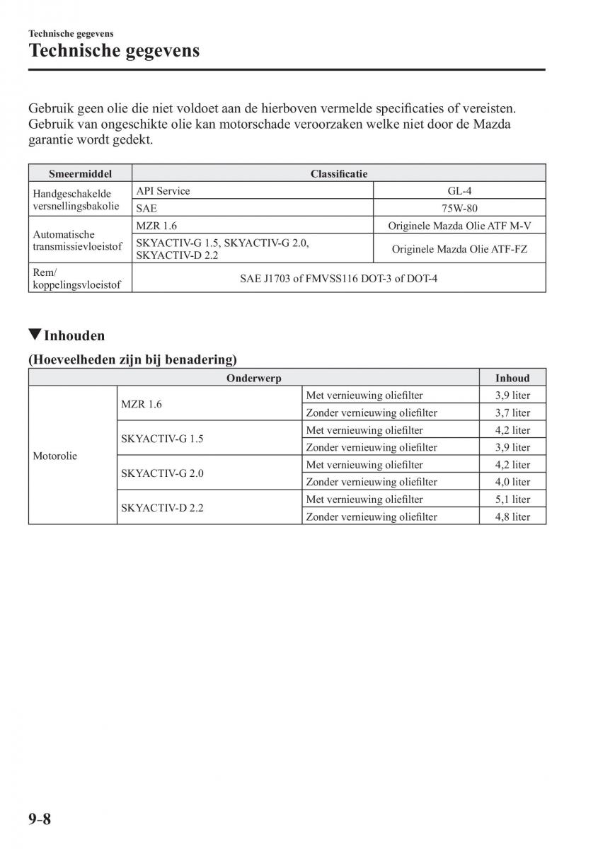 Mazda 3 III handleiding / page 714