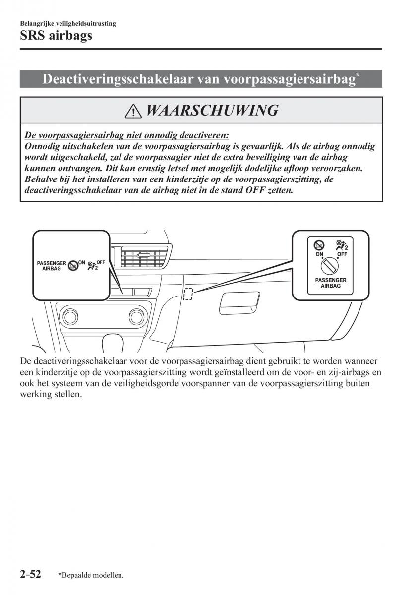 Mazda 3 III handleiding / page 76