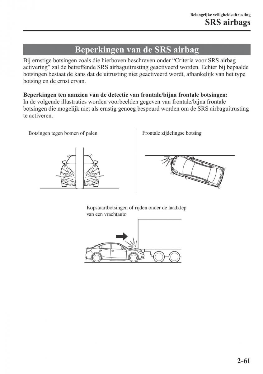 Mazda 3 III handleiding / page 85