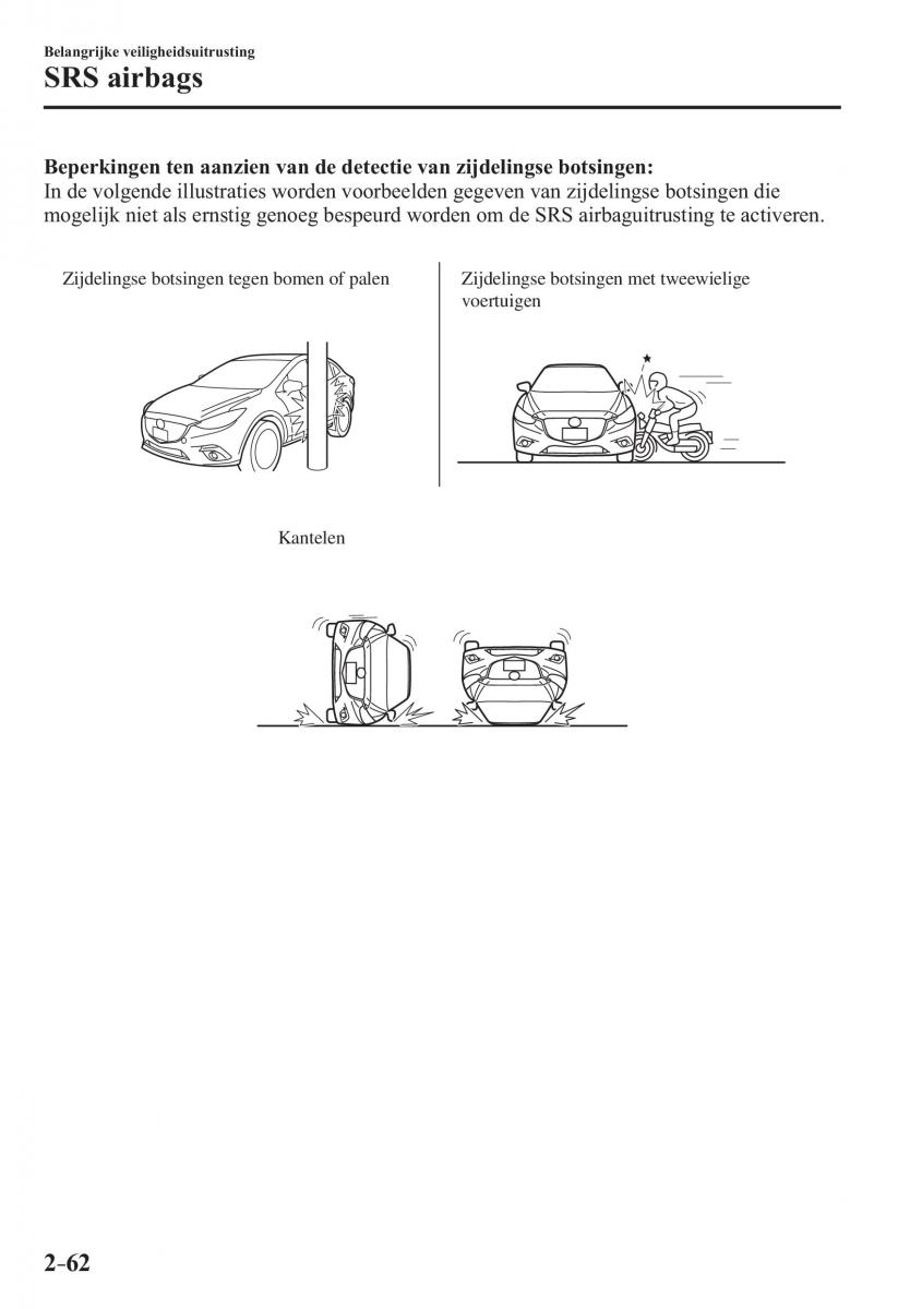 Mazda 3 III handleiding / page 86