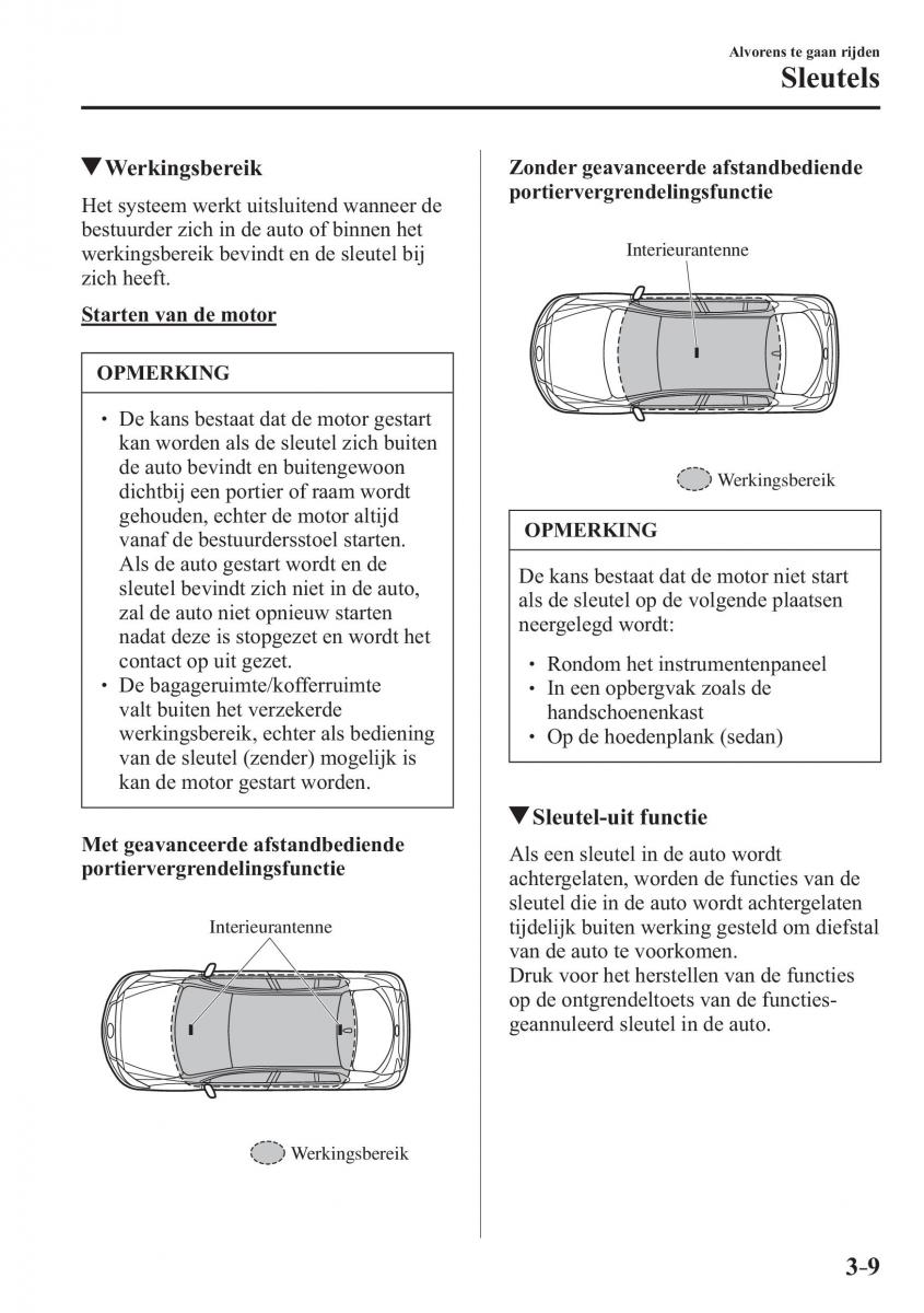 Mazda 3 III handleiding / page 95