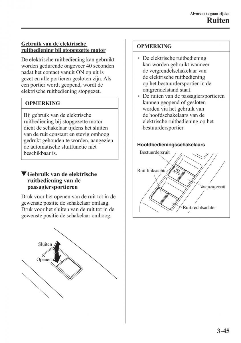 Mazda 3 III handleiding / page 131