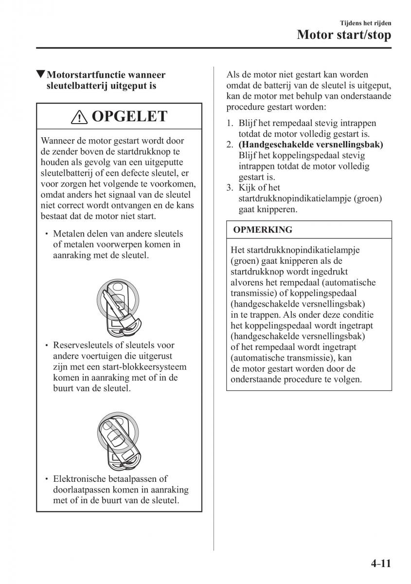 Mazda 3 III handleiding / page 175