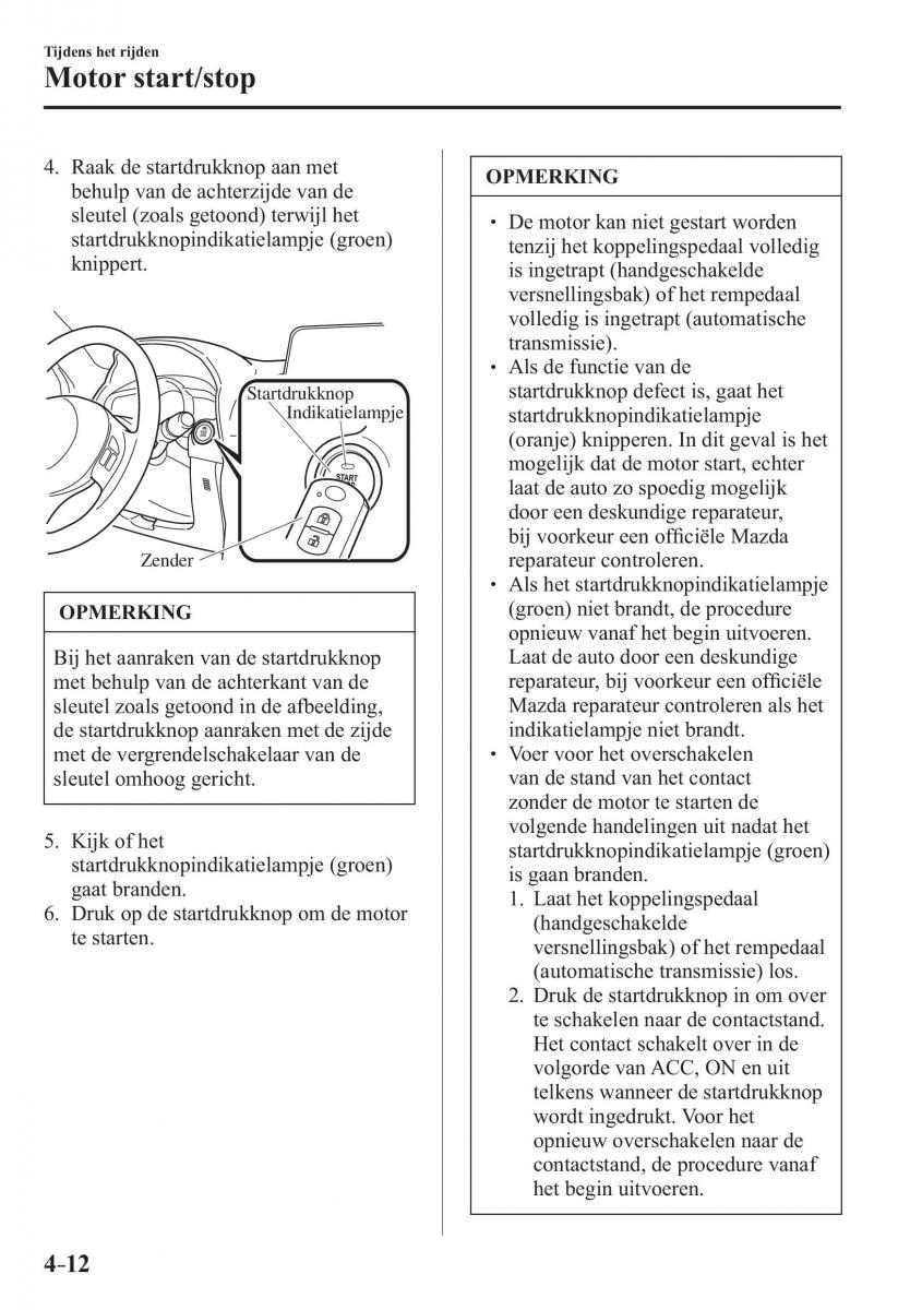 Mazda 3 III handleiding / page 176