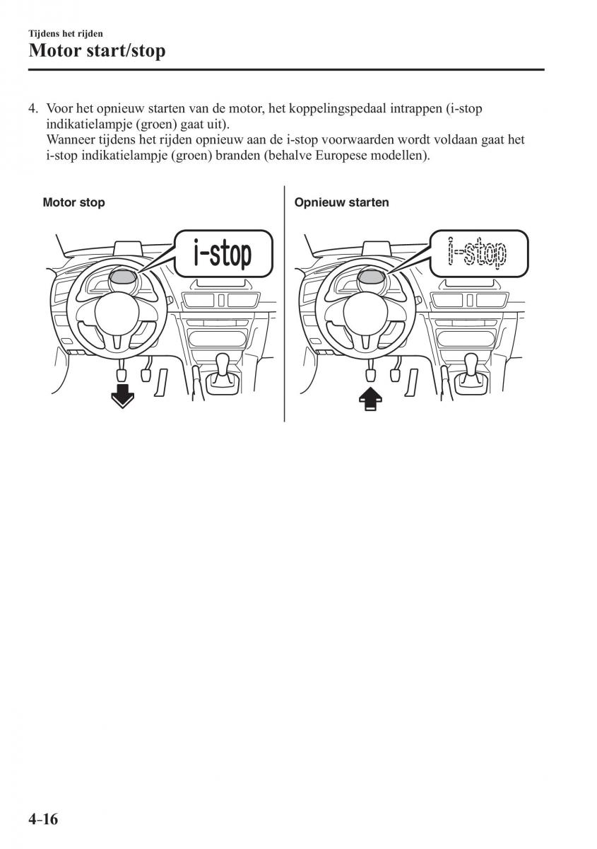 Mazda 3 III handleiding / page 180