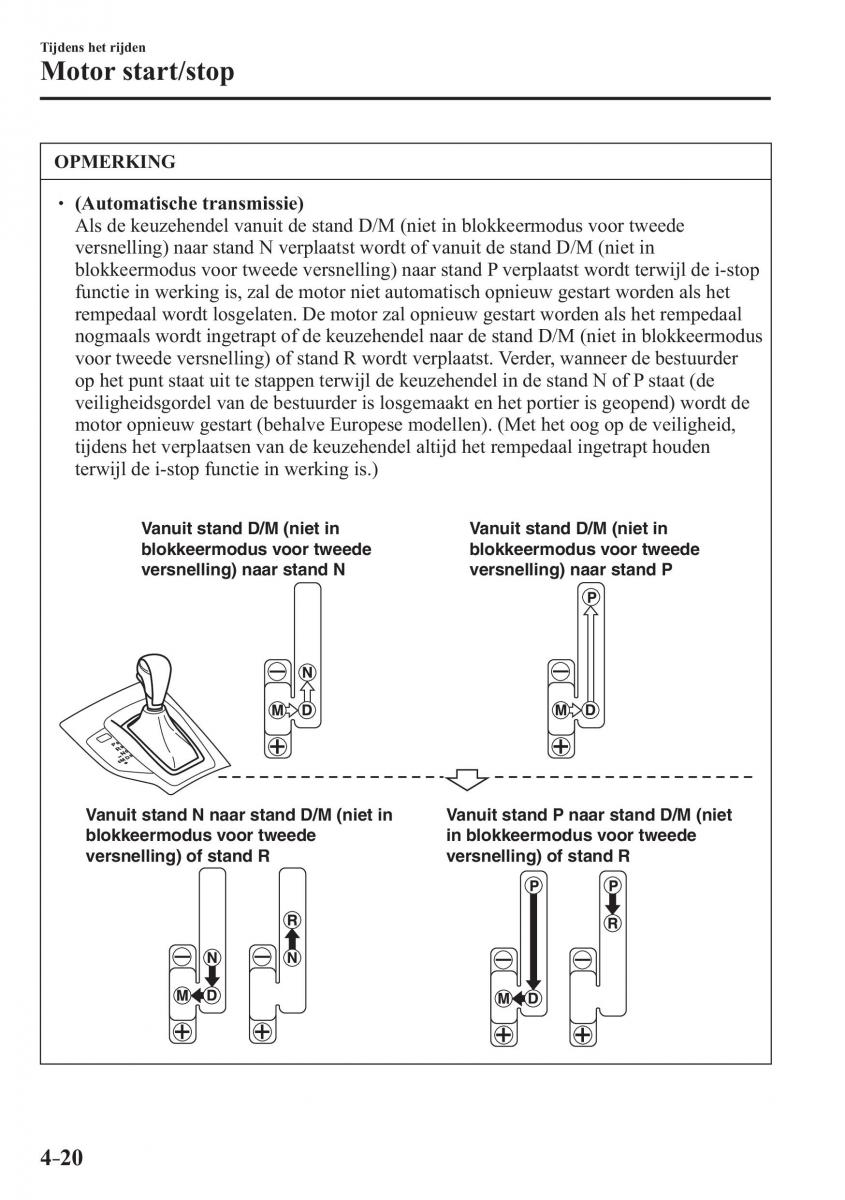 Mazda 3 III handleiding / page 184