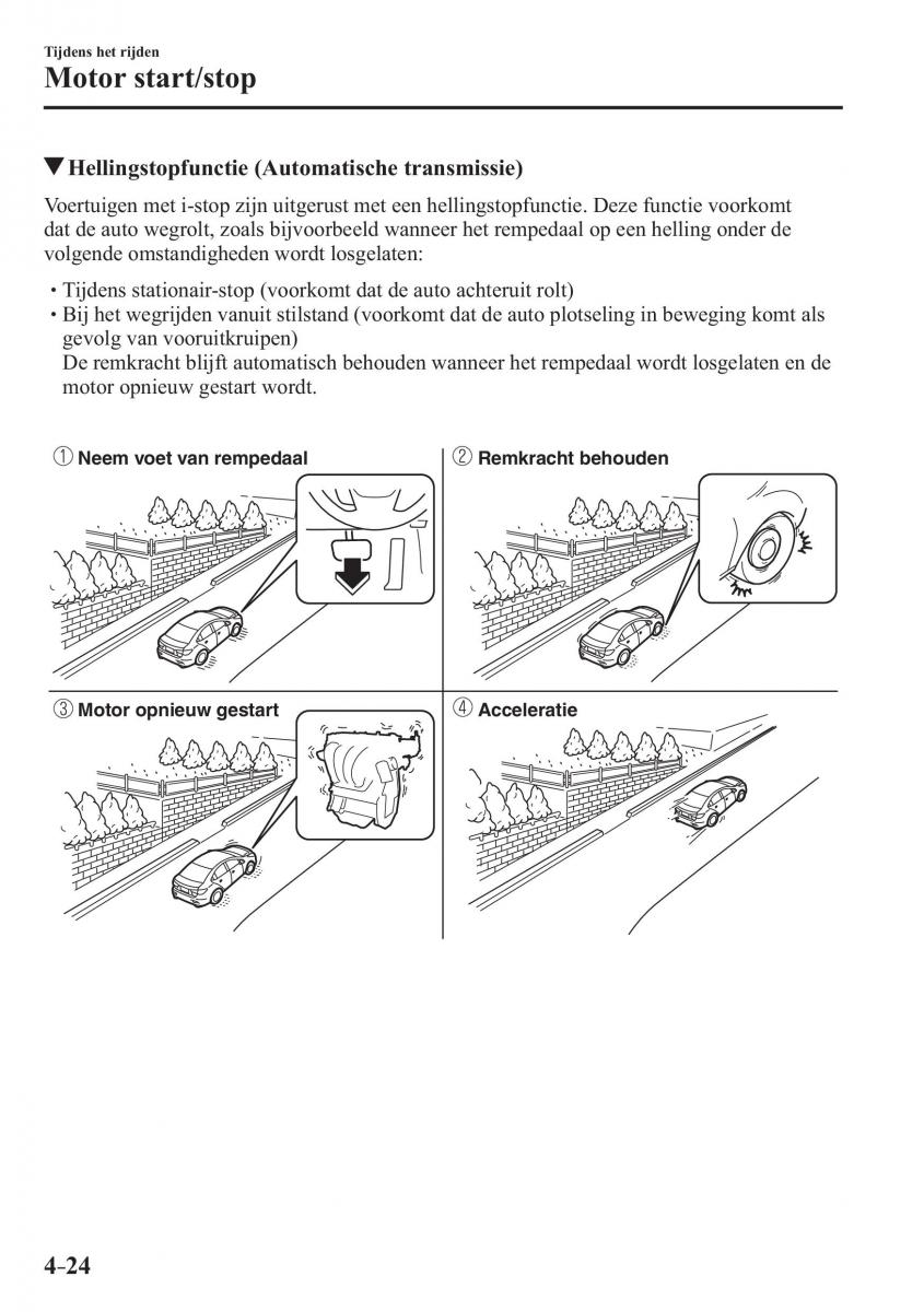 Mazda 3 III handleiding / page 188