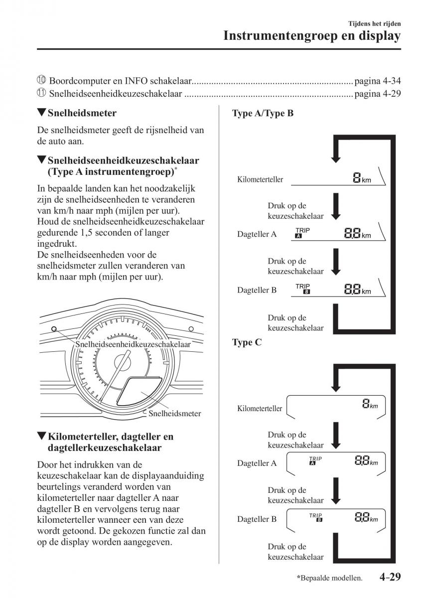 Mazda 3 III handleiding / page 193