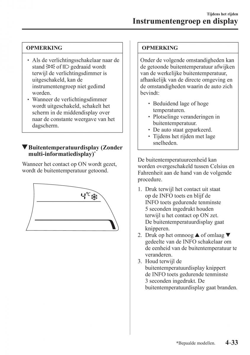 Mazda 3 III handleiding / page 197