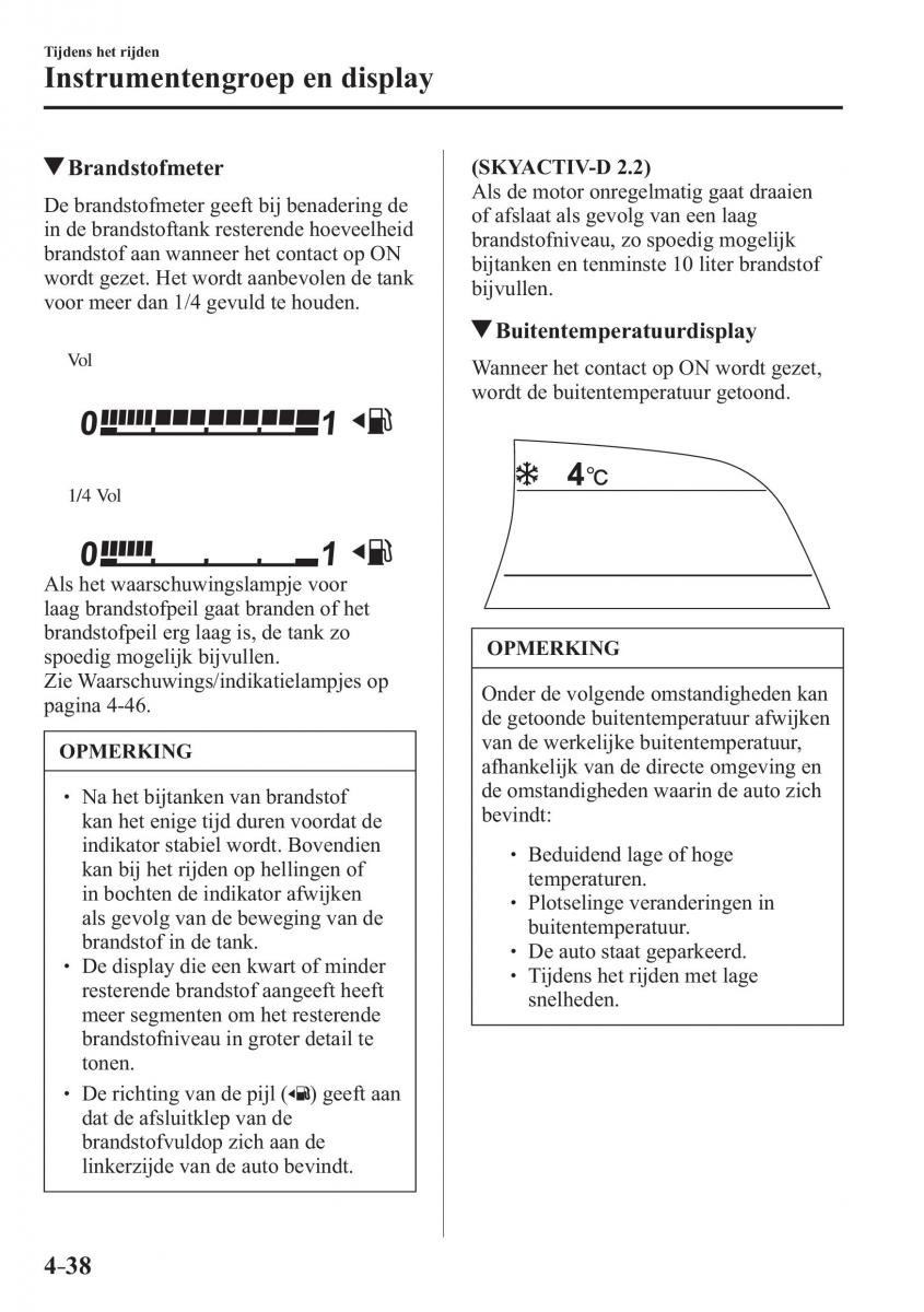 Mazda 3 III handleiding / page 202