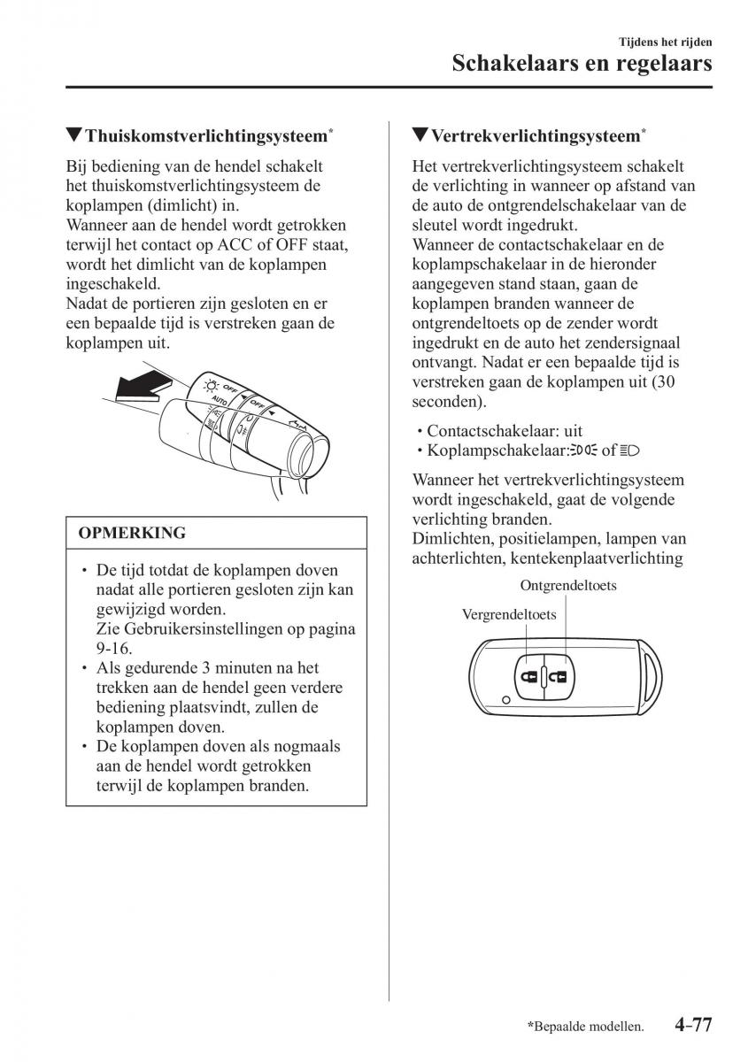 Mazda 3 III handleiding / page 241