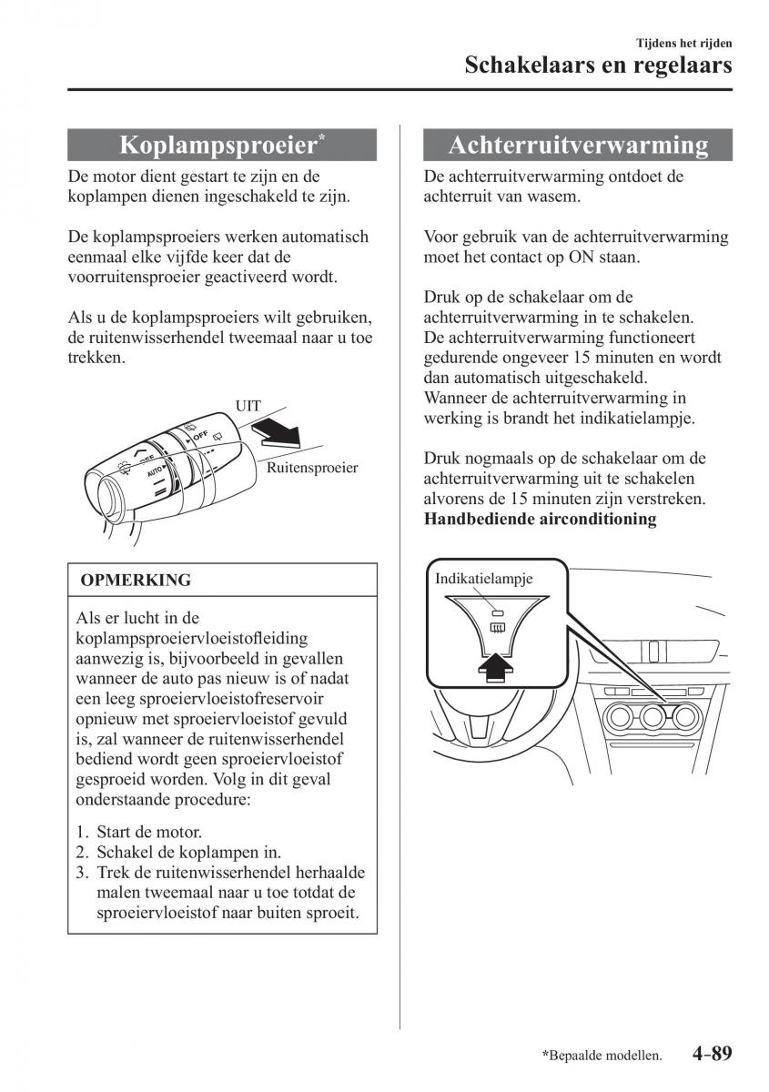 Mazda 3 III handleiding / page 253