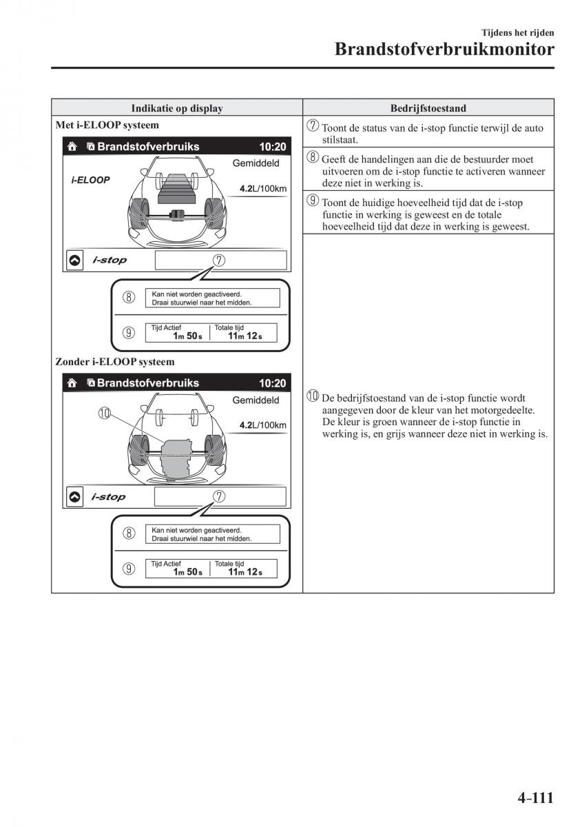 Mazda 3 III handleiding / page 275