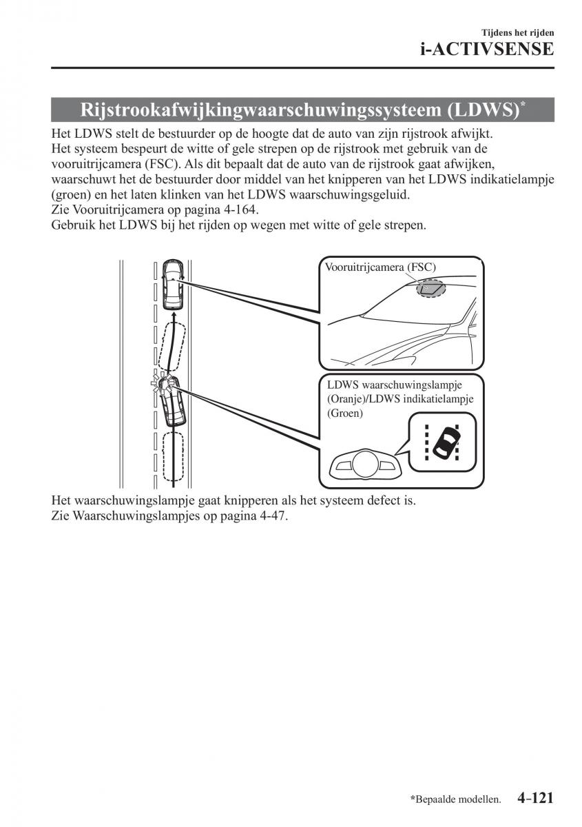 Mazda 3 III handleiding / page 285