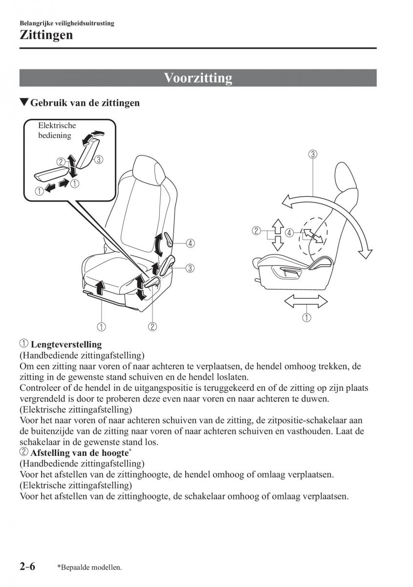 Mazda 3 III handleiding / page 30