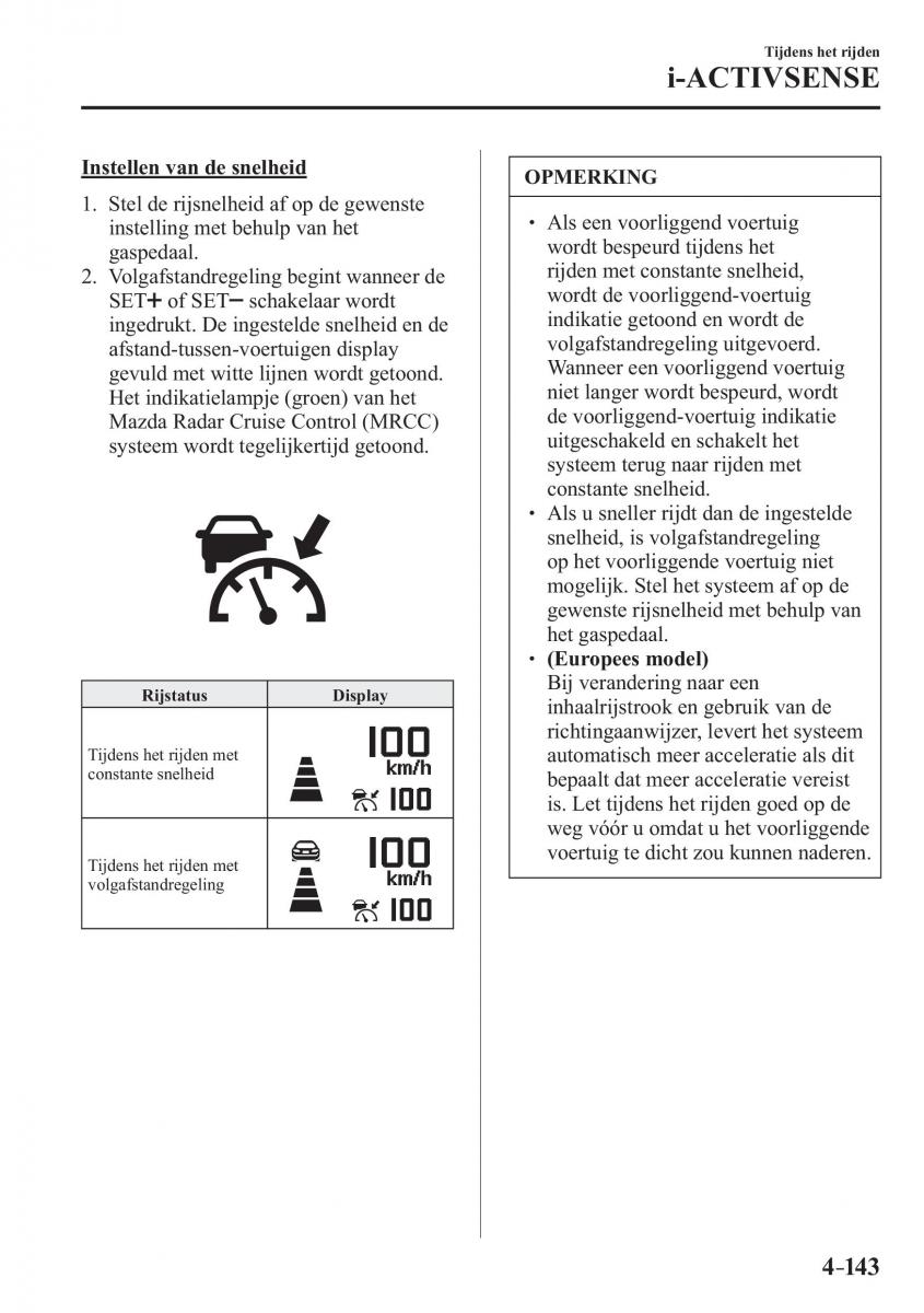 Mazda 3 III handleiding / page 307