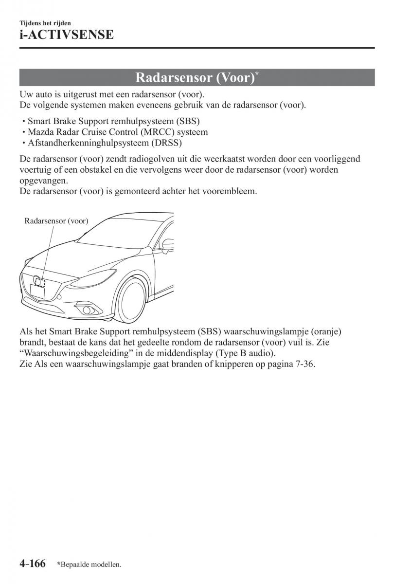 Mazda 3 III handleiding / page 330