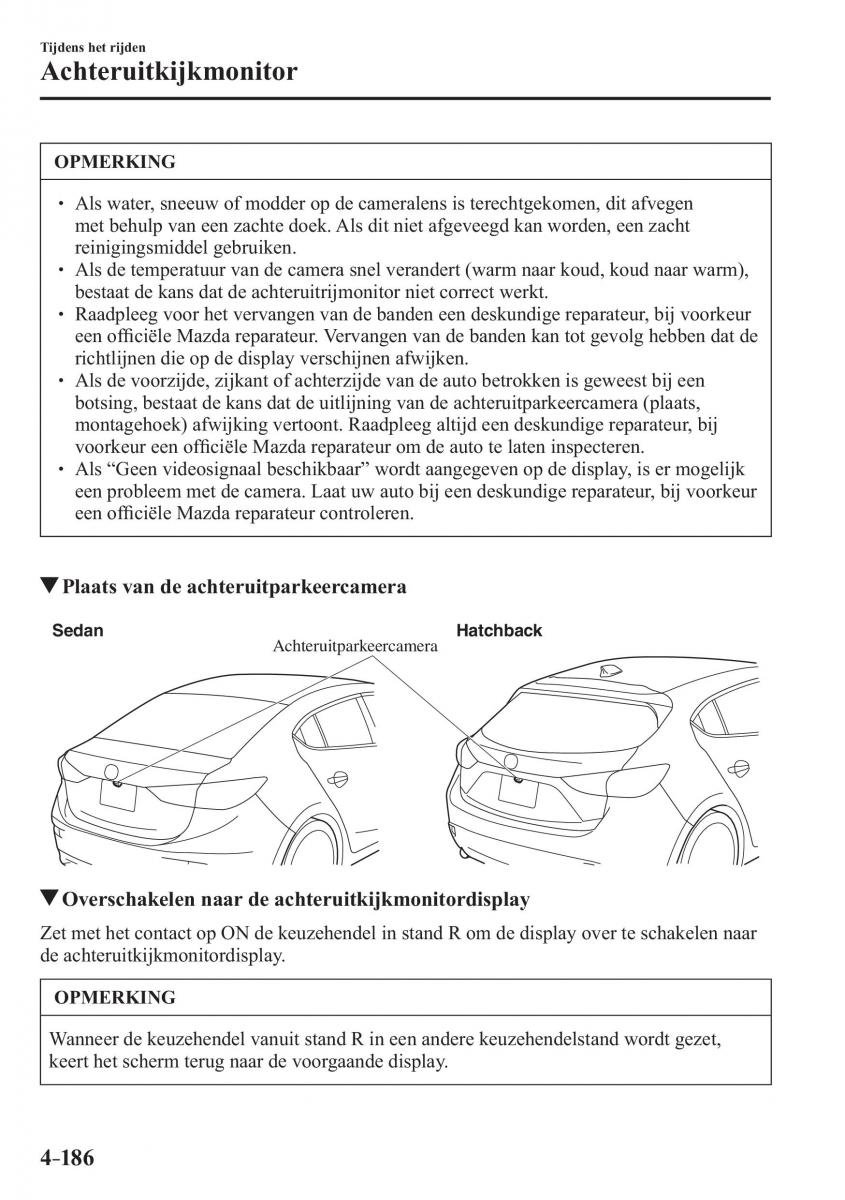 Mazda 3 III handleiding / page 350