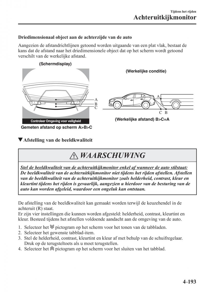 Mazda 3 III handleiding / page 357