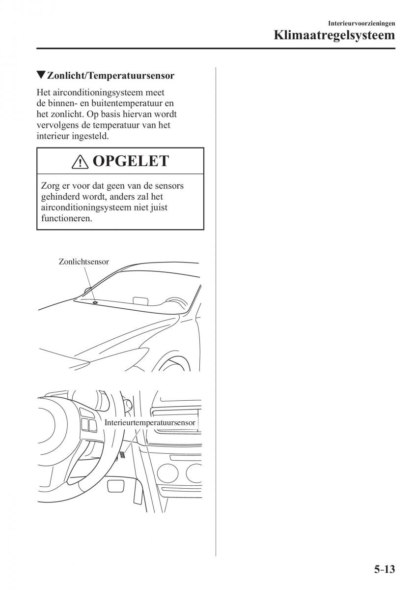 Mazda 3 III handleiding / page 379