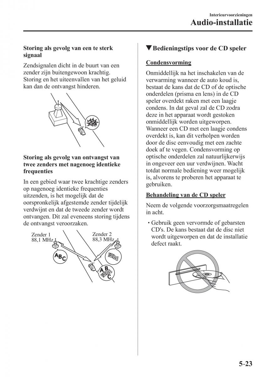 Mazda 3 III handleiding / page 389