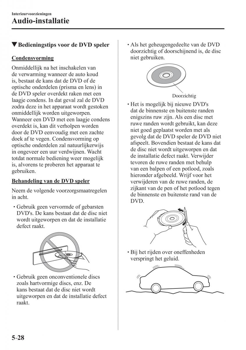 Mazda 3 III handleiding / page 394