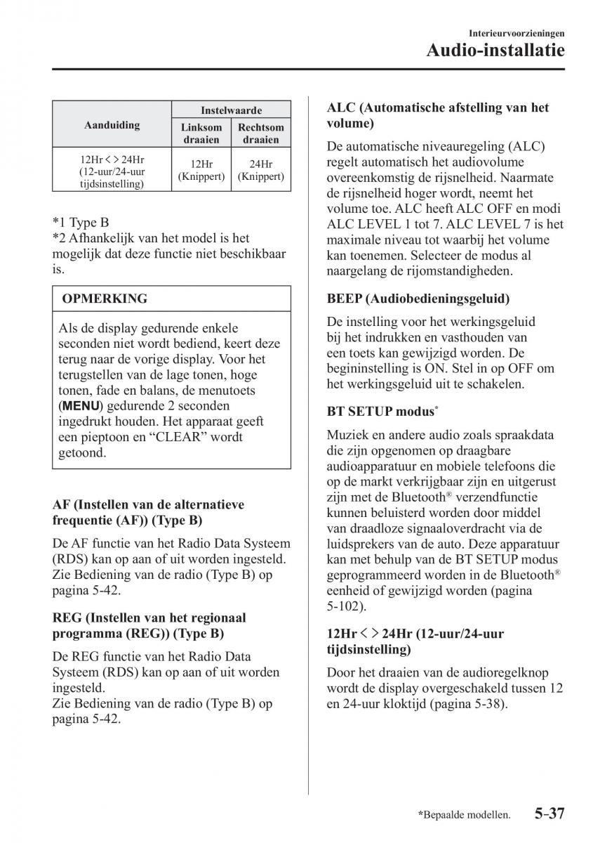 Mazda 3 III handleiding / page 403