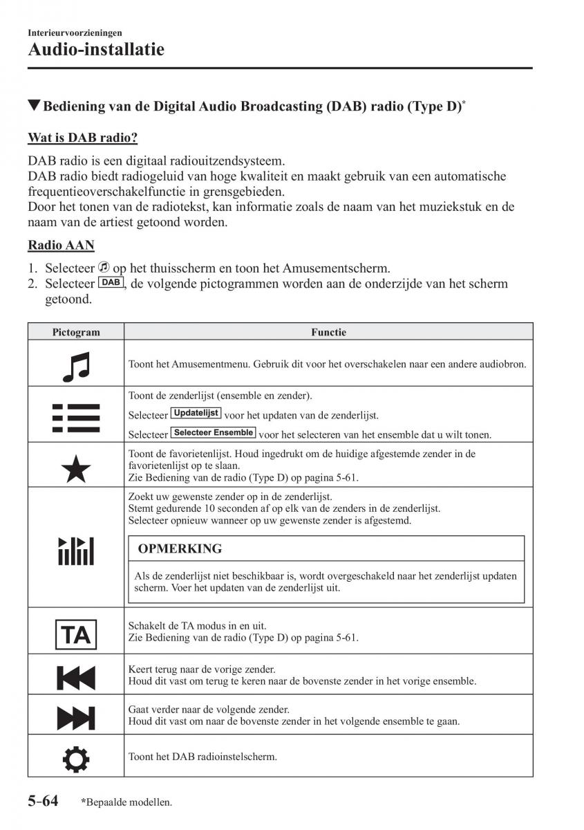 Mazda 3 III handleiding / page 430