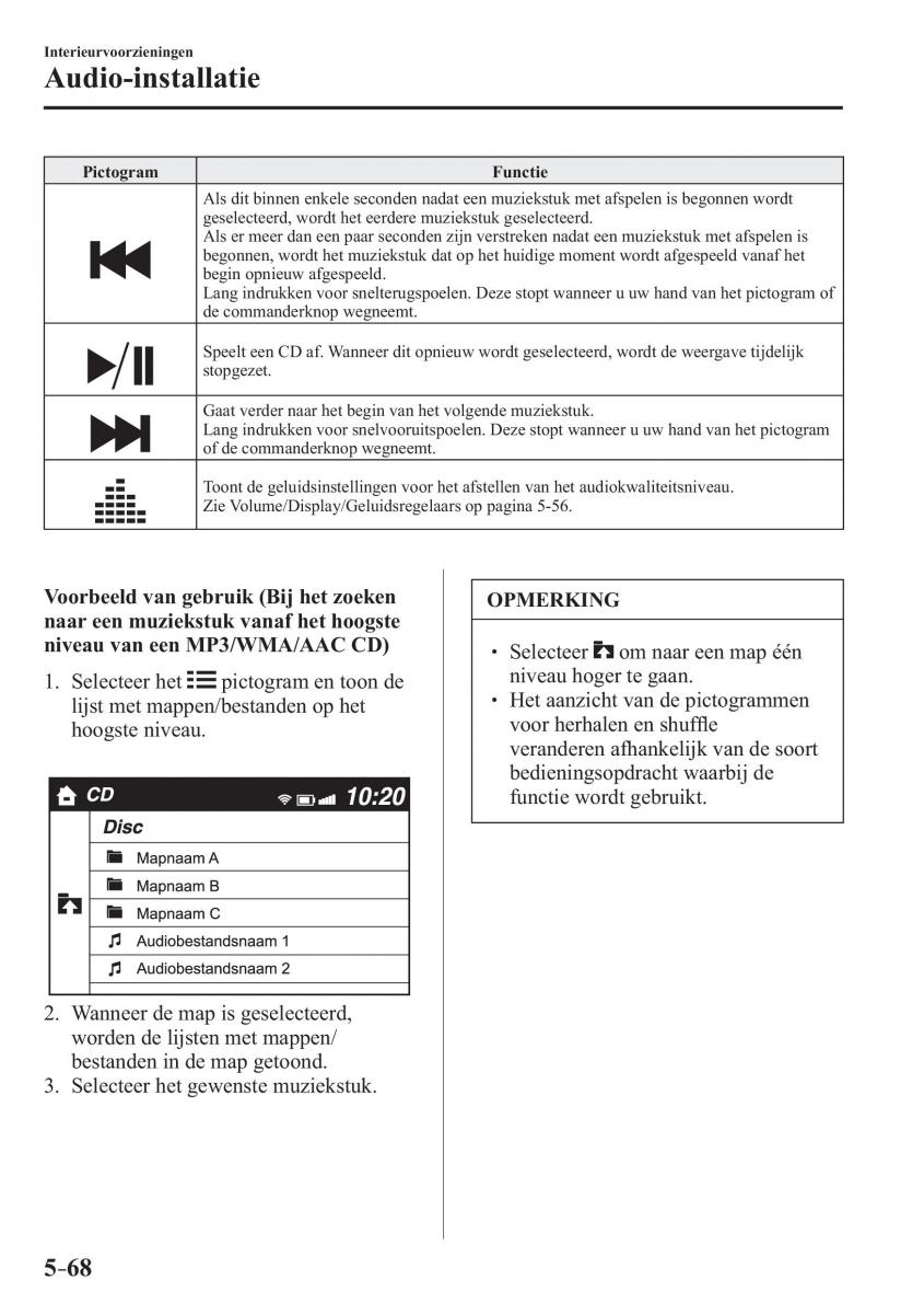 Mazda 3 III handleiding / page 434