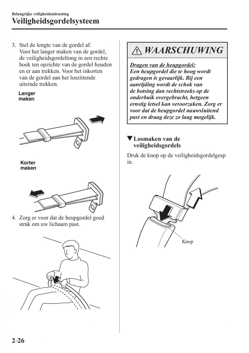 Mazda 3 III handleiding / page 50